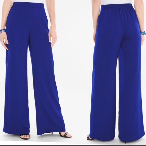 Chico's Pants & Jumpsuits Nwt Chicos Ultimate Fit Palazzo Wide Leg Pant Poshmark